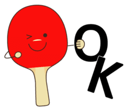 I love table tennis! Ping-Pong sticker #7154311