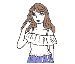 miho2(wish) sticker #7154962