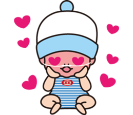 Baby in hospital sticker #7155720