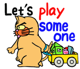 I love Cat 5 ~English edition~ sticker #7155739