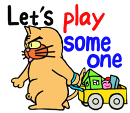 I love Cat 5 ~English edition~ sticker #7155739