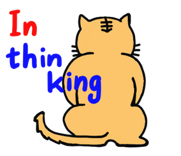 I love Cat 5 ~English edition~ sticker #7155753