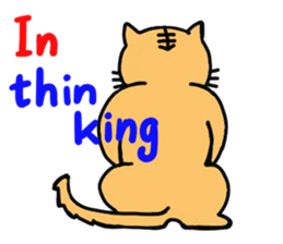 I love Cat 5 ~English edition~ sticker #7155753