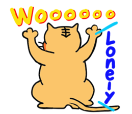 I love Cat 5 ~English edition~ sticker #7155761