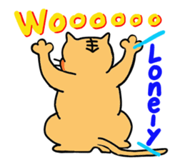 I love Cat 5 ~English edition~ sticker #7155761