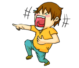 ziemanz and lingnoi 1 sticker #7156188