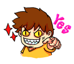 ziemanz and lingnoi 1 sticker #7156191