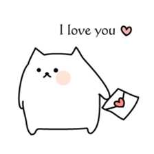 "POKO" CAT English ver. sticker #7156305