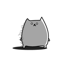 "POKO" CAT English ver. sticker #7156307