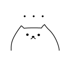 "POKO" CAT English ver. sticker #7156310