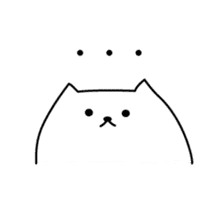 "POKO" CAT English ver. sticker #7156310