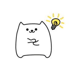 "POKO" CAT English ver. sticker #7156316