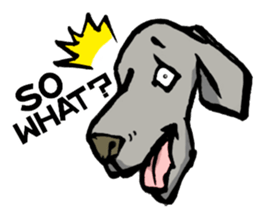 Pretty Weimaraners sticker #7156393