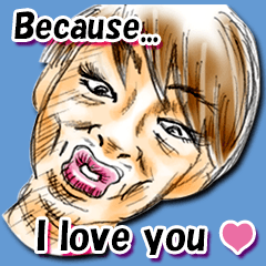 Strange face all stars (English)