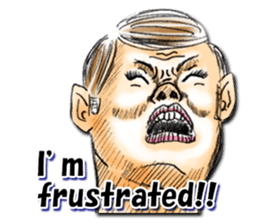 Strange face all stars (English) sticker #7156440