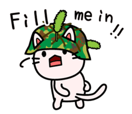 CatArmy mission-2 (English ver.) sticker #7156821