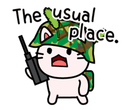 CatArmy mission-2 (English ver.) sticker #7156824