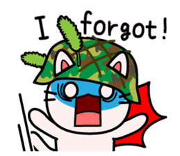 CatArmy mission-2 (English ver.) sticker #7156826