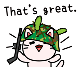 CatArmy mission-2 (English ver.) sticker #7156829