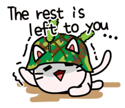 CatArmy mission-2 (English ver.) sticker #7156834