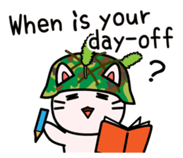 CatArmy mission-2 (English ver.) sticker #7156837