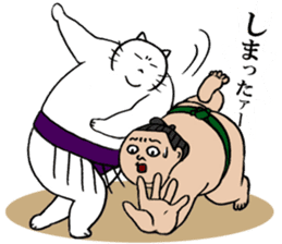 sumo-neko sticker #7157167