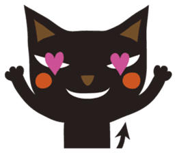 Black Cat Meowmon <English> sticker #7157452