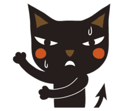 Black Cat Meowmon <English> sticker #7157453