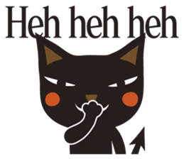 Black Cat Meowmon <English> sticker #7157457