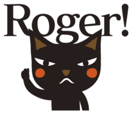 Black Cat Meowmon <English> sticker #7157459