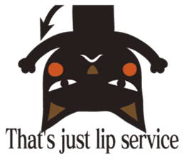 Black Cat Meowmon <English> sticker #7157481