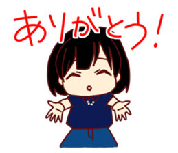 Stickers of girls sticker #7157608