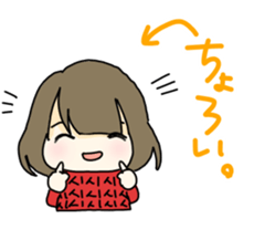 Stickers of girls sticker #7157609