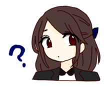 Stickers of girls sticker #7157612