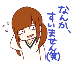 Stickers of girls sticker #7157635