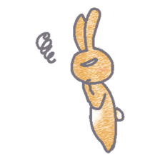 Rabbit mogu sticker #7157850