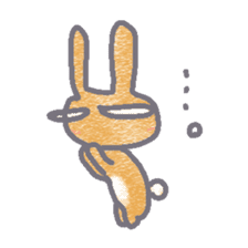 Rabbit mogu sticker #7157857