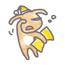 Rabbit mogu sticker #7157865