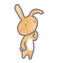 Rabbit mogu sticker #7157867