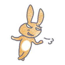 Rabbit mogu sticker #7157870