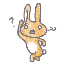 Rabbit mogu sticker #7157872