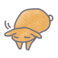 Rabbit mogu sticker #7157873