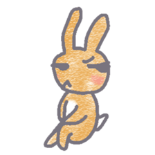 Rabbit mogu sticker #7157879