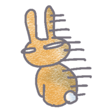 Rabbit mogu sticker #7157882