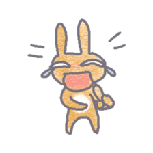 Rabbit mogu sticker #7157883