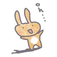 Rabbit mogu sticker #7157885