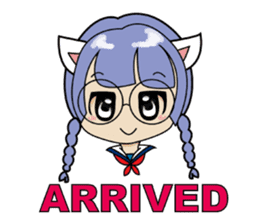 Kawaii girls collection sticker #7158011