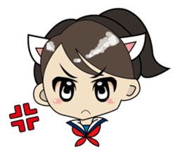 Kawaii girls collection sticker #7158014