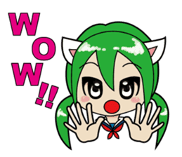 Kawaii girls collection sticker #7158015