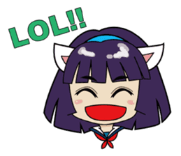 Kawaii girls collection sticker #7158017